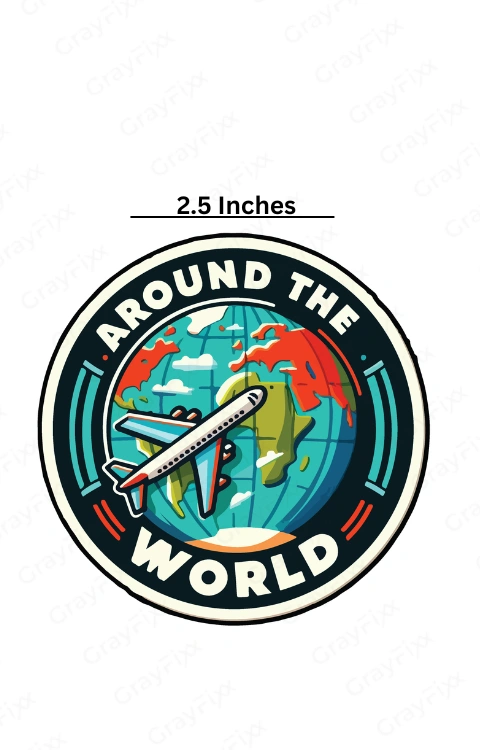 Universal Sticker Compatible with Laptop, Helmet, Bike, Car, Water Bottle, Phone & Travel Accessories | Made in Premium Vinyl with FPF (Fade Protection Film),  Waterproof, Precut Sticker, Pack of 1